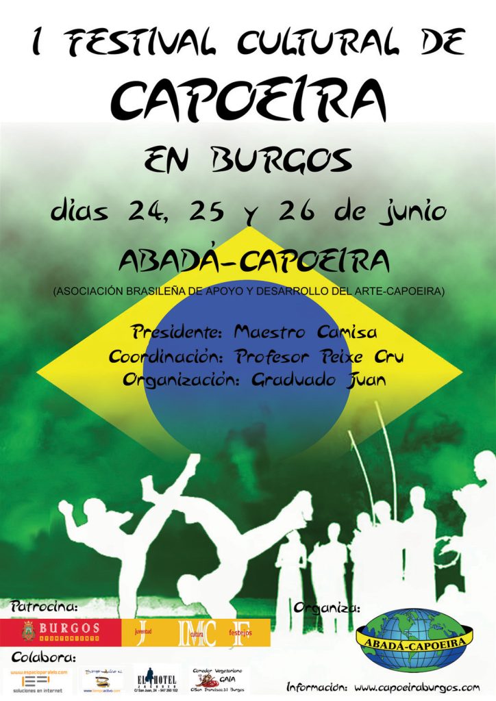Festival organizado por Capoeira Abadá Burgos en 2007