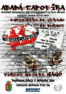 Evento organizado por Capoeira Abadá Burgos en 2013