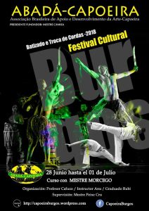 Evento organizado por Capoeira Abadá Burgos en 2018