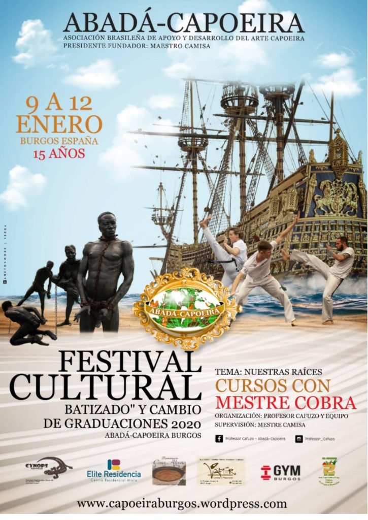 Festival Cultural de Capoeira Abadá Burgos 2020